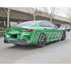 TAKD V2 Style Dry Carbon Fiber Side Skirt For BMW 8 Series G16 2018-2025