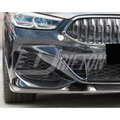 3D Style Dry Carbon Fiber Front Lip For BMW 8 Series G14 G15 G16 2018-2025