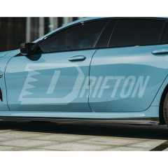 3D Style Dry Carbon Fiber Side Skirt For BMW 8 Series G16 2018-2025