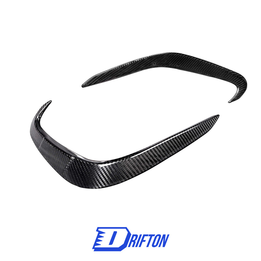 XA Style Dry Carbon Fiber Rear Canards For BMW 8 Series G14 G15 G16 2018-2025