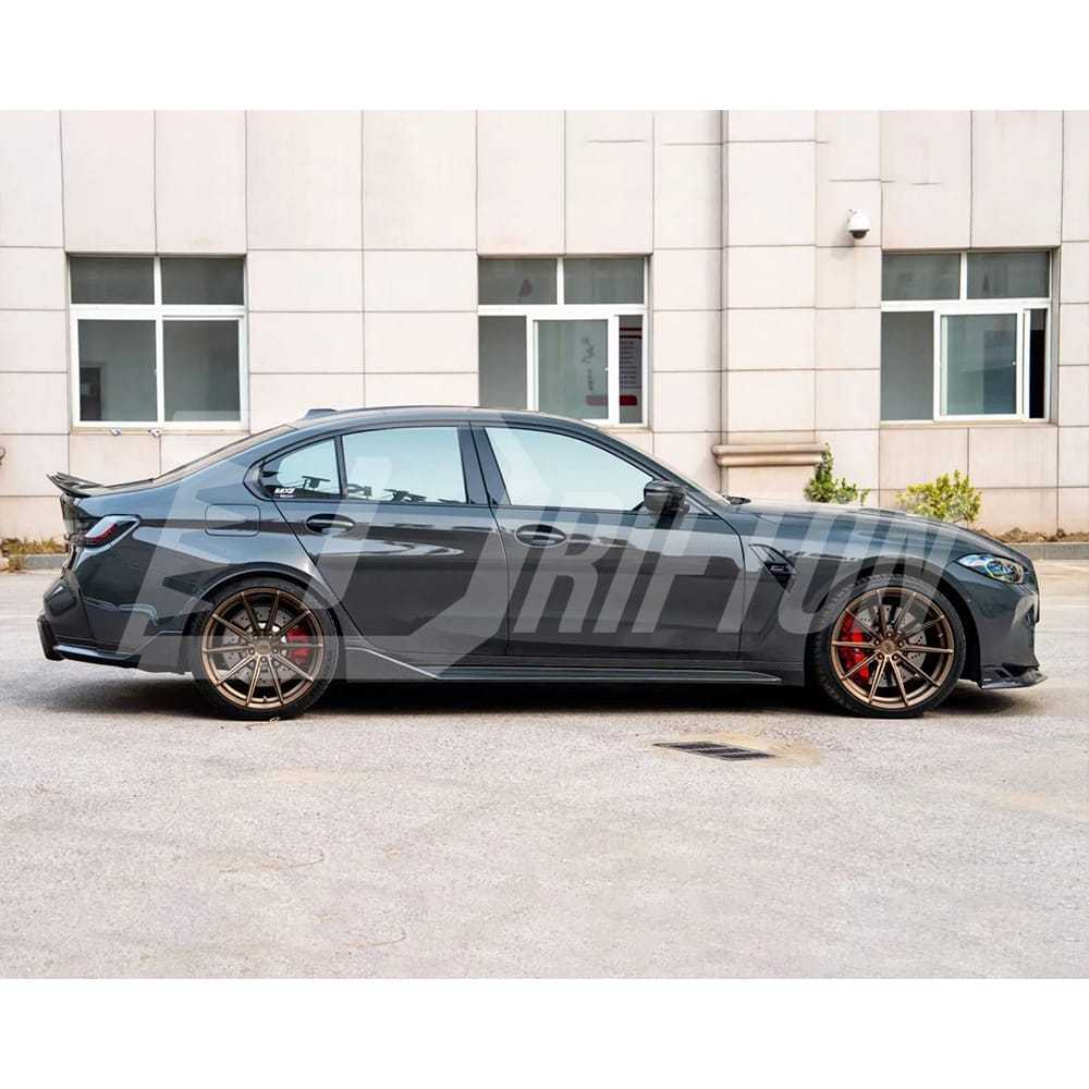 PSM Style Dry Carbon Fiber Trunk Spoiler Rear Wing For BMW G80 M3 G82 M4 2020-2024
