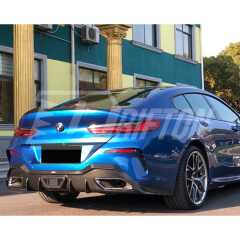 AC Style Dry Carbon Fiber Trunk Spoiler Rear Wing For BMW 8 Series G14 2018-2025