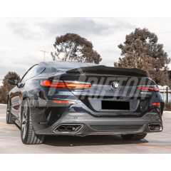 PSM Style Dry Carbon Fiber Rear Spoiler Trunk Wing For BMW 8 Series G14 G15 G16 2018-2025