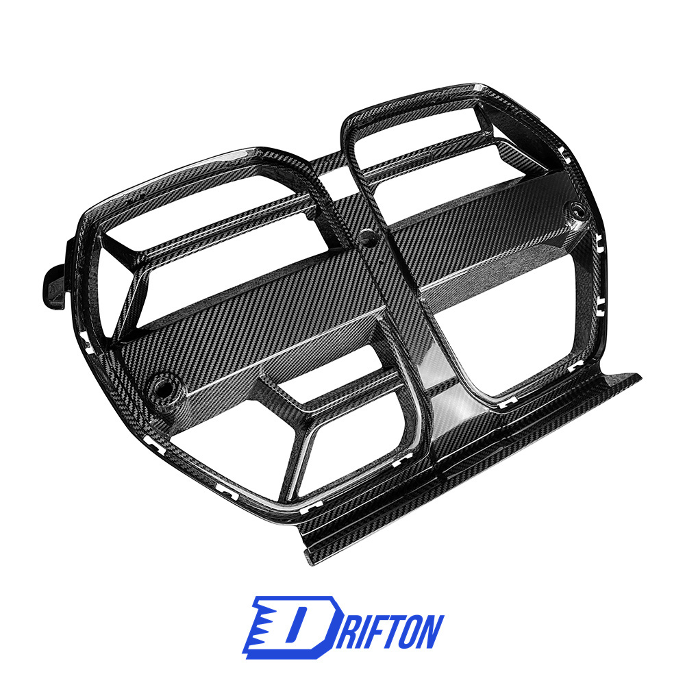 CSL With ACC Style Dry Carbon Fiber Grille For BMW G80 M3 G82 M4 2020-2024