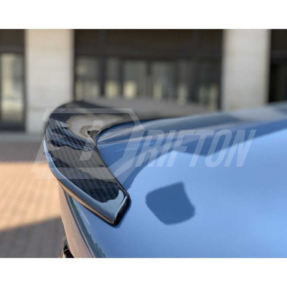 3D Style Dry Carbon Fiber Trunk Spoiler Rear Wing For BMW 8 Series G14 G15 G16 2018-2025