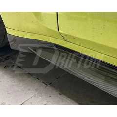 OEM Style Dry Carbon Fiber Side Skirt For BMW G80 M3 2020-2024