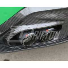 TAKD V2 Style Dry Carbon Fiber Rear Diffuser For BMW 8 Series G16 2018-2025