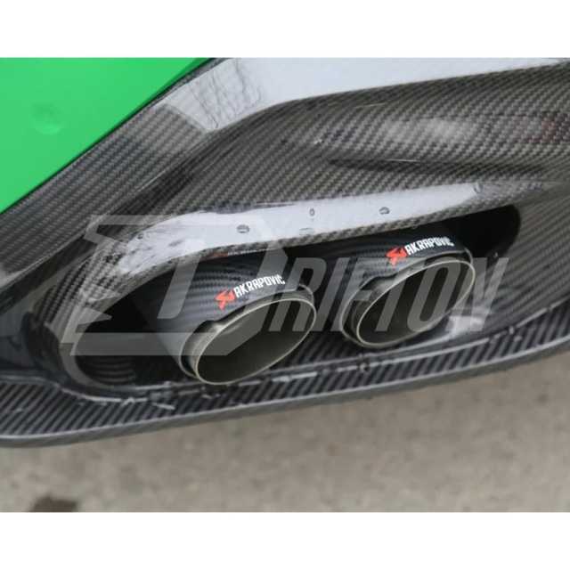 TAKD V2 Style Dry Carbon Fiber Rear Diffuser For BMW 8 Series G16 2018-2025