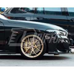 3D Style Dry Carbon Fiber Front Lip For BMW 8 Series G14 G15 G16 2018-2025