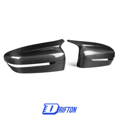 M5 Style Dry Carbon Fiber Replacement Mirror Cover For BMW 8 Series G14 G15 G16 LHD RHD 2018-2025
