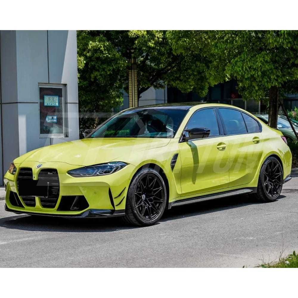 OEM Style Dry Carbon Fiber Side Skirt For BMW G80 M3 2020-2024
