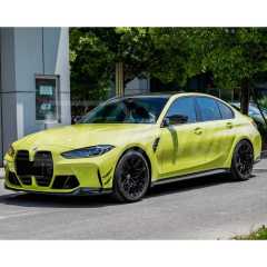 OEM Style Dry Carbon Fiber Side Skirt For BMW G80 M3 2020-2024