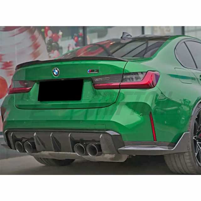 OEM Style Dry Carbon Fiber Rear Diffuser For BMW G82 M4 G80 M3 2020-2024