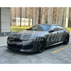 TAKD Style Dry Carbon Fiber Front Lip For BMW 8 Series G14 G15 G16 2018-2025