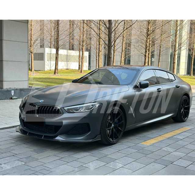 TAKD Style Dry Carbon Fiber Front Lip For BMW 8 Series G14 G15 G16 2018-2025