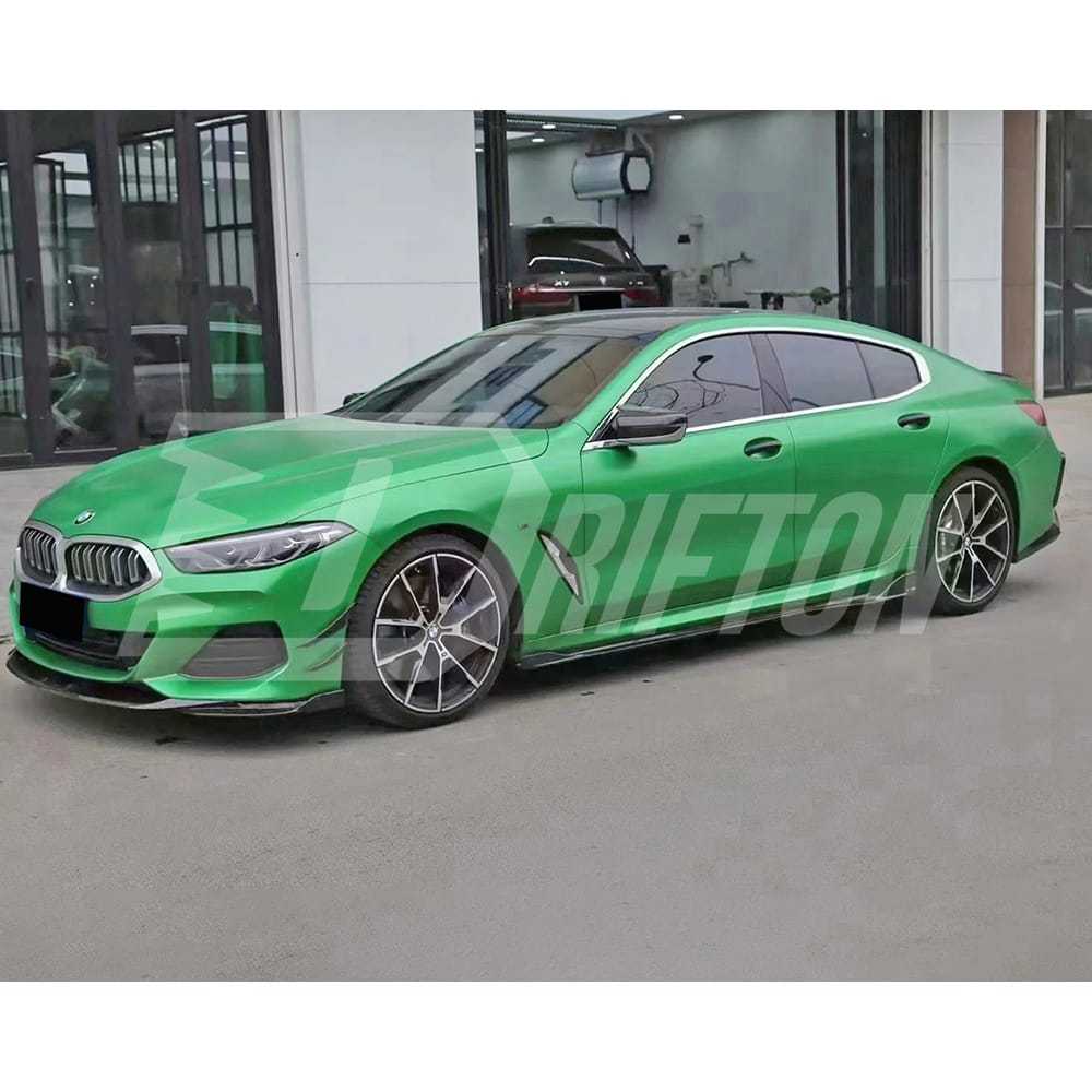 TAKD V2 Style Dry Carbon Fiber Side Skirt For BMW 8 Series G16 2018-2025