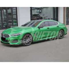 TAKD V2 Style Dry Carbon Fiber Side Skirt For BMW 8 Series G16 2018-2025