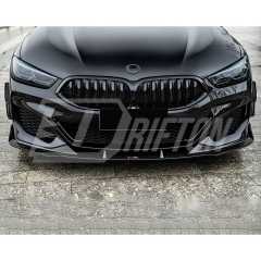 TAKD Style Dry Carbon Fiber Front Lip For BMW 8 Series G14 G15 G16 2018-2025