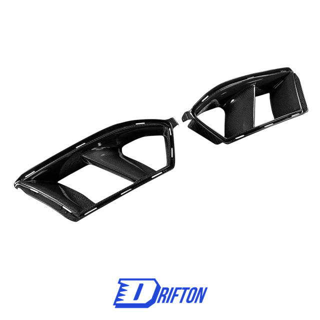 MP Style Dry Carbon Fiber Front Vent For BMW G80 M3 G82 M4 2020-2024