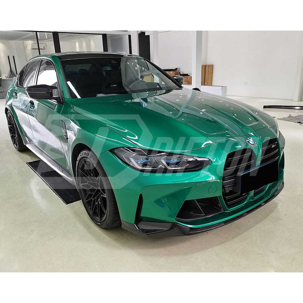 MP Style Dry Carbon Fiber Front Vent For BMW G80 M3 G82 M4 2020-2024