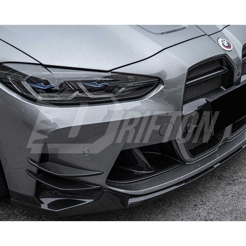 MP Style Dry Carbon Fiber Front Vent For BMW G80 M3 G82 M4 2020-2024