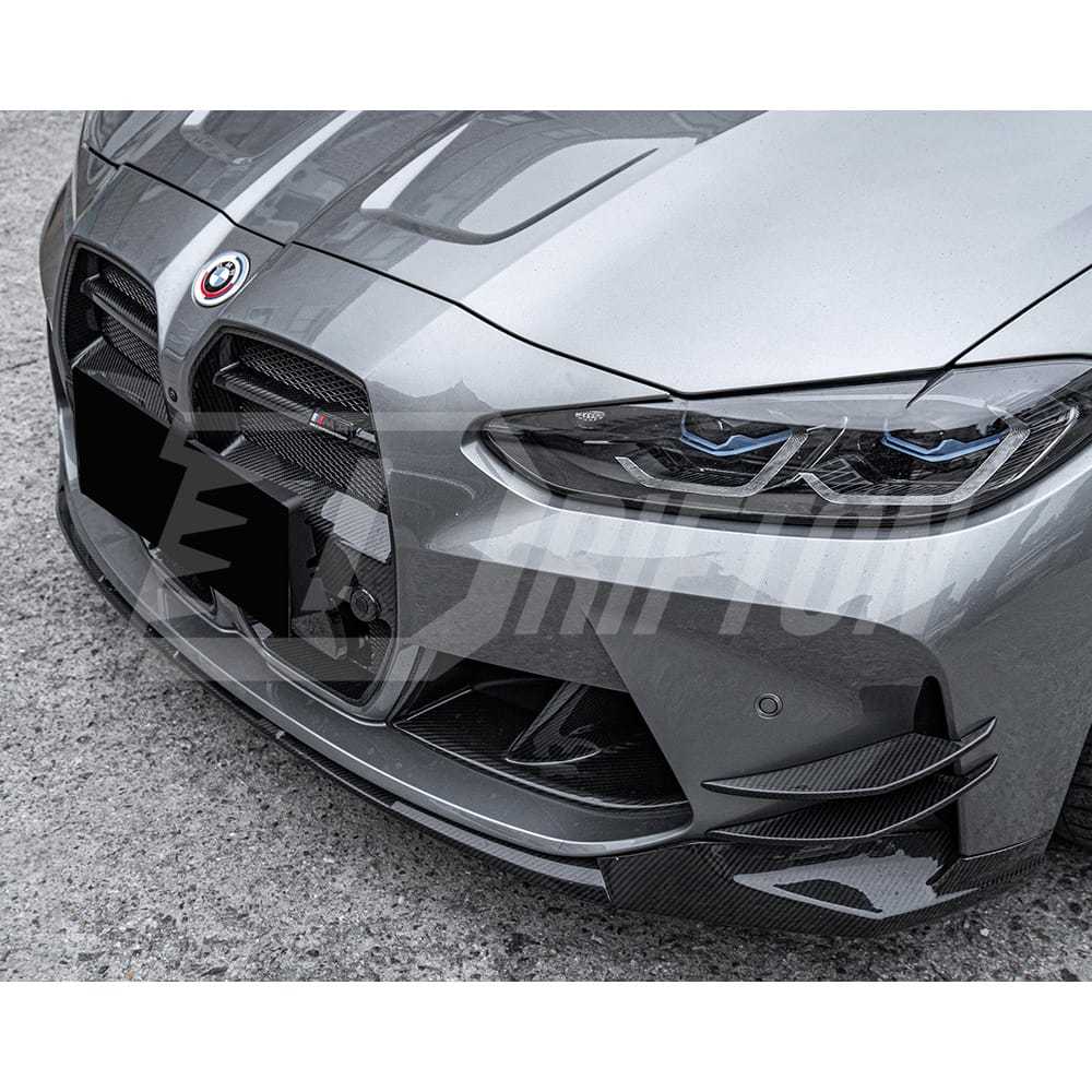 MP Style Dry Carbon Fiber Front Vent For BMW G80 M3 G82 M4 2020-2024