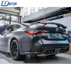 MP Style Dry Carbon Fiber GT Spoiler Rear Wing For BMW G80 M3 G82 M4 2020-2024