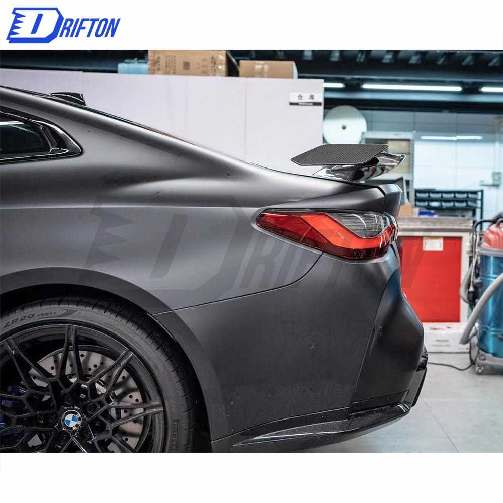 MP Style Dry Carbon Fiber GT Spoiler Rear Wing For BMW G80 M3 G82 M4 2020-2024