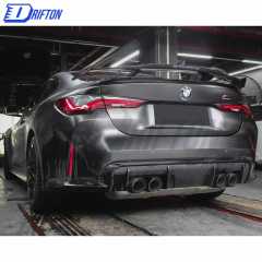 MP Style Dry Carbon Fiber GT Spoiler Rear Wing For BMW G80 M3 G82 M4 2020-2024
