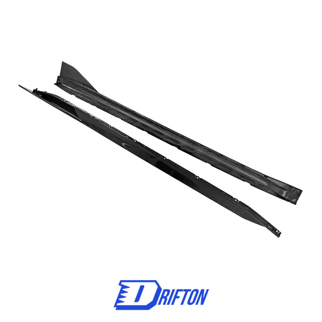 MP Style Dry Carbon Fiber Side Skirt For BMW G80 M3 G82 M4 2020-2024