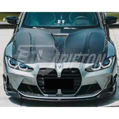 PT Style Dry Carbon Fiber Hood For BMW G80 M3 G82 M4 2020-2024