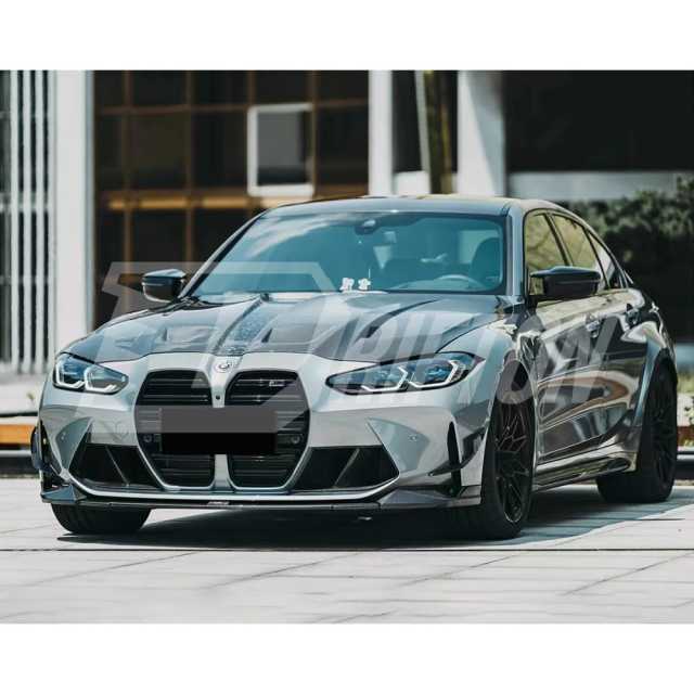 PT Style Dry Carbon Fiber Hood For BMW G80 M3 G82 M4 2020-2024
