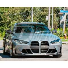 ST Style Dry Carbon Fiber Front Grille For BMW G80 M3 G82 M4 2020-2024