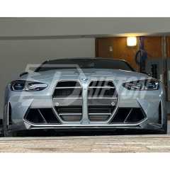 ST Style Dry Carbon Fiber Front Grille For BMW G80 M3 G82 M4 2020-2024