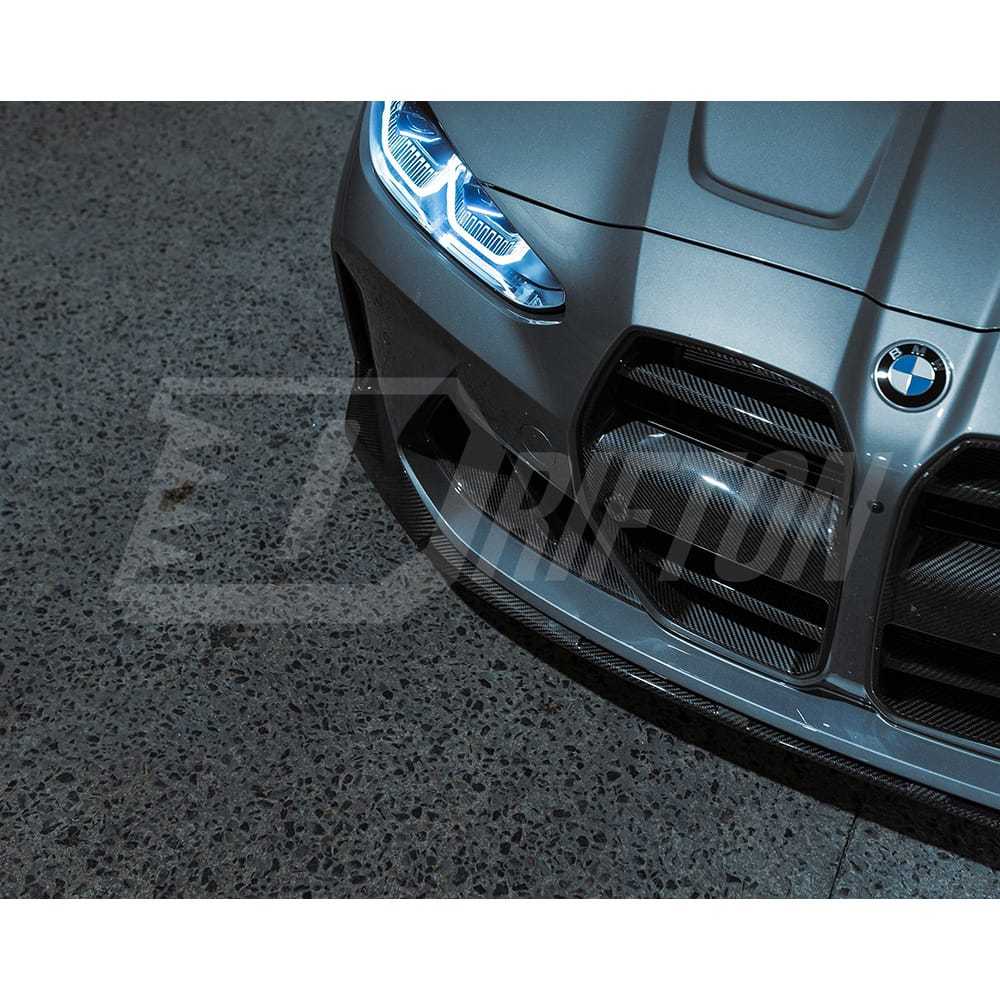 ST Style Dry Carbon Fiber Front Grille For BMW G80 M3 G82 M4 2020-2024