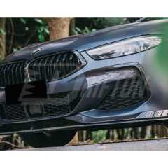 Carbon Fiber Front Bumper Vent Cover Trims For BMW 8 Series G14 G15 2018-2025