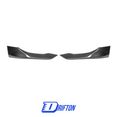X Style Dry Carbon Fiber Front Splitter For BMW 8 Series G14 G15 G16 2018-2025