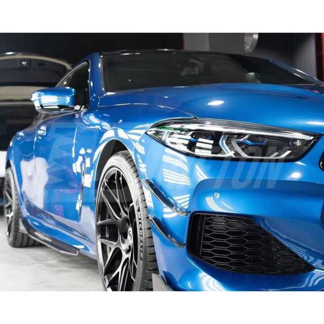 TAKD Style Dry Carbon Fiber Side Skirt For BMW 8 Series G16 2018-2025