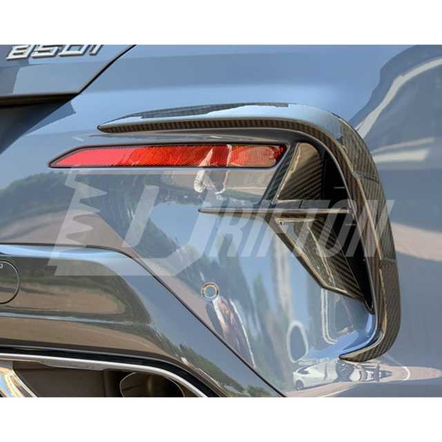 XA Style Dry Carbon Fiber Rear Canards For BMW 8 Series G14 G15 G16 2018-2025