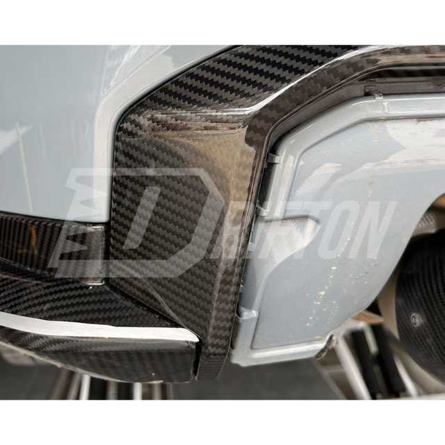 Dry Carbon Fiber Rear Bumper Trim For BMW G80 M3 G82 M4 G83 2020-2024