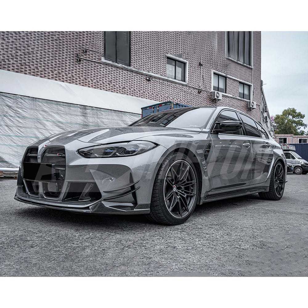 OEM Style Dry Carbon Fiber Side Skirt For BMW G80 M3 2020-2024