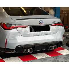 M Style Dry Carbon Fiber Trunk Spoiler Rear Wing For BMW G80 M3 G82 M4 2020-2024