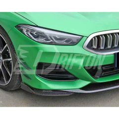 TAKD V2 Style Dry Carbon Fiber Front Canards For BMW 8 Series G16 2018-2025