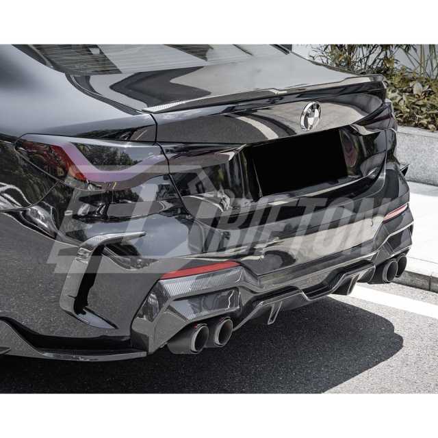M Style Dry Carbon Fiber Trunk Spoiler Rear Wing For BMW G80 M3 G82 M4 2020-2024