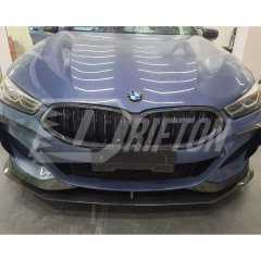 AC Style Carbon Fiber Front Lip For BMW 8 Series G14 G15 G16 2018-2025