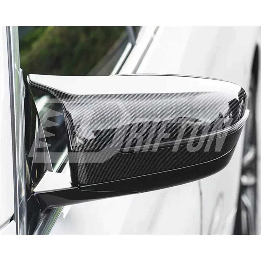 M5 Style Dry Carbon Fiber Replacement Mirror Cover For BMW 8 Series G14 G15 G16 LHD RHD 2018-2025