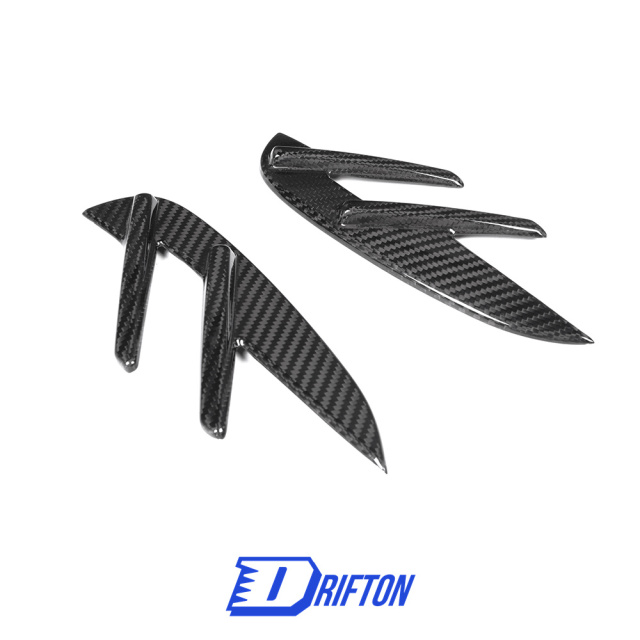 OEM Style Dry Carbon Fiber Fender Vent Trim For BMW G80 M3 2020-2024