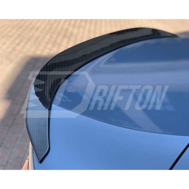 3D Style Dry Carbon Fiber Trunk Spoiler Rear Wing For BMW 8 Series G14 G15 G16 2018-2025