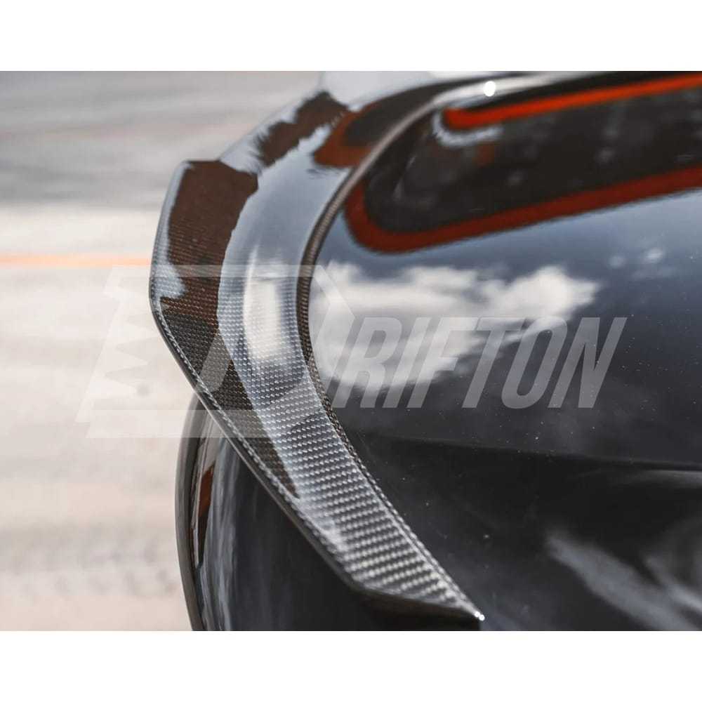 PSM Style Dry Carbon Fiber Rear Spoiler Trunk Wing For BMW 8 Series G14 G15 G16 2018-2025