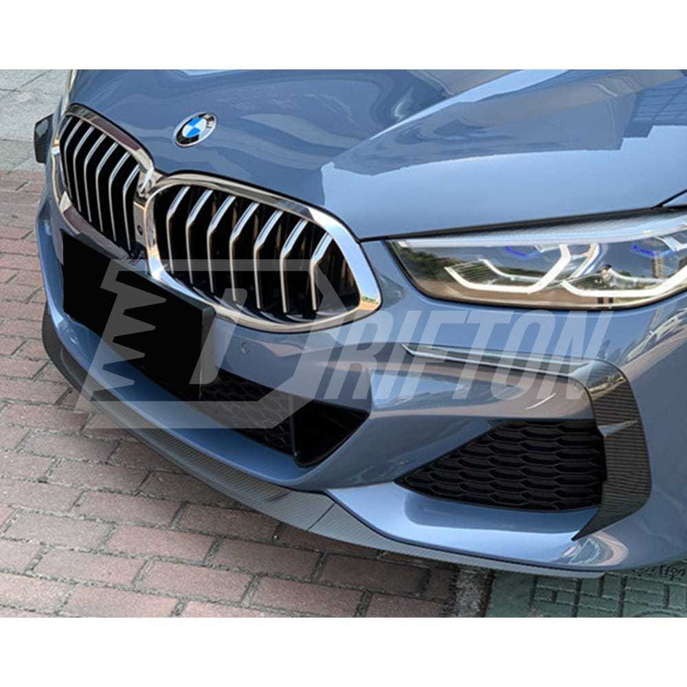 850i Style Dry Carbon Fiber Front Lip For BMW 8 Series G14 G15 G16 2018-2025